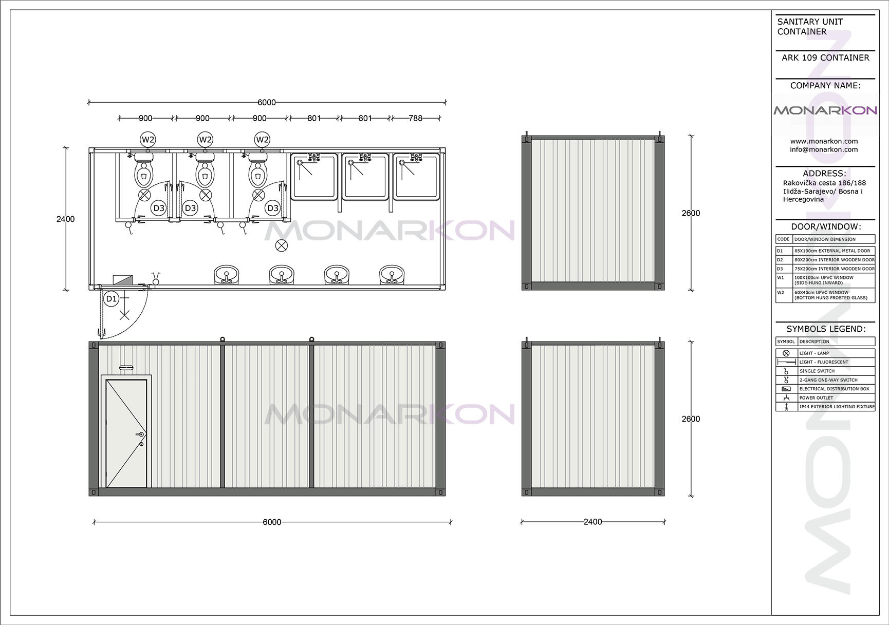 sanitarni kontejner ark 109