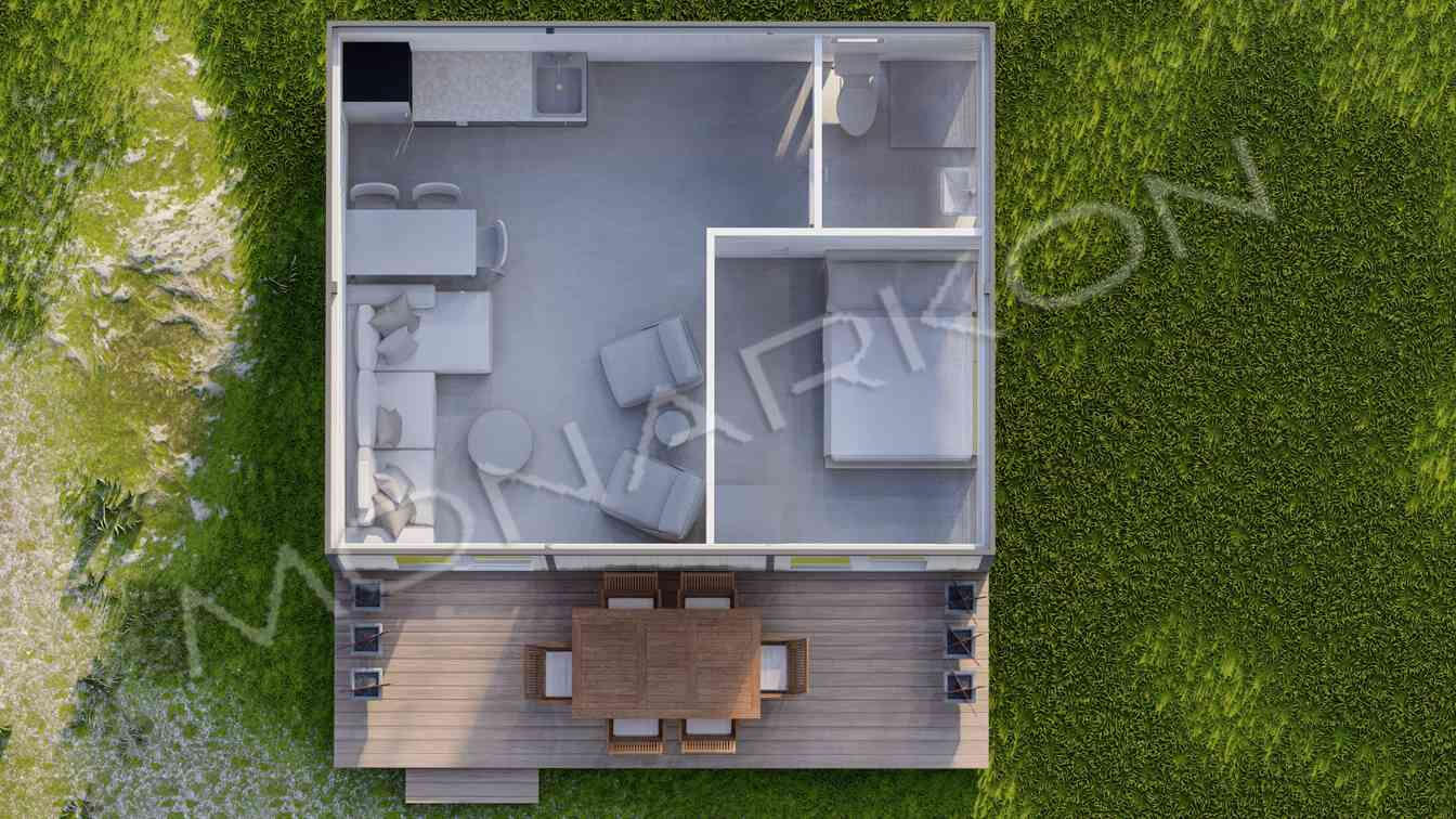 kontejneri vikendice Happy